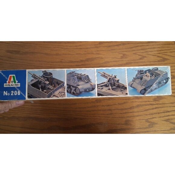 Italaerei Model Kit M7 Priest 1:35 Scale Self-Propelled 105mm Howitzer No. 206 P - Picture 2 of 9